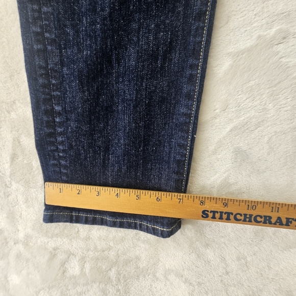 Something Elsa Jeans Women’s 28 Mid RiseStraight Leg Stretch Denim Japan SKY03 - Picture 9 of 14